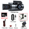 4K Dash Cam For Cars Dash Cam Video Recorder For Vehicle WIFI GPS Car DVR Rear View Camera Black Box Auto Parts Car Supplies Vid