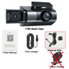 4K Dash Cam For Cars Dash Cam Video Recorder For Vehicle WIFI GPS Car DVR Rear View Camera Black Box Auto Parts Car Supplies Vid