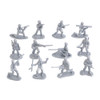 100Pcs Military Plastic Simulation Army Soldiers Model Kids Toy Collection Gift
