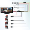 10" Touch Screen WiFi Wireless Apple Carplay and Android-Auto Car GPS Multimedia Monitor with AHD1080P Car Camera for Truck/Bus
