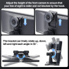 Grandnavi 4K Car Dash Cam Carplay Android Auto Video Recorder DVR Navigation Voice Control WIFI FM Dashboard Dual Lens Rearview