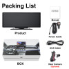 Grandnavi 4K Car Dash Cam Carplay Android Auto Video Recorder DVR Navigation Voice Control WIFI FM Dashboard Dual Lens Rearview