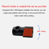 2K Car Dvr Dash Cam Dual Lens With HiSilicon Chip For Volkswagen VW Touareg 2019 2018 2017 2016 2015 2014 2013 2012 2011 2010