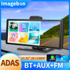 10.26" 2K ADAS Rear View Mirror Camera Wireless CarPlay & Android Auto Dash Cam AUX BT FM GPS Navigation Dashboard Car DVR