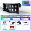 10.26 Inch Dashcam Wireless Carplay Android Auto 4K 3840*2160P Front And 1080P Rear Camera Car DVR GPS Wifi Recorder Dual lens