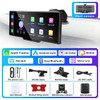 10.26 Inch Dashcam Wireless Carplay Android Auto 4K 3840*2160P Front And 1080P Rear Camera Car DVR GPS Wifi Recorder Dual lens