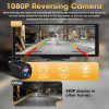 Jansite 8 Core 10.26" Car DVR Android 13 CarPlay & Android Auto 2 in 1 Car Dash Camera 5G WiFi GPS FM AUX U Disk 5.1 Bluetooth