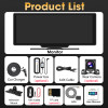 Jansite 8 Core 10.26" Car DVR Android 13 CarPlay & Android Auto 2 in 1 Car Dash Camera 5G WiFi GPS FM AUX U Disk 5.1 Bluetooth
