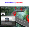 4K 2160P Novatek 96670 WIFI Car DVR Sony IMX 415 Dual Lens Dash Cam Camera GPS Track Video Auto Recorder APP 24H Parking Monitor