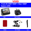 4K 2160P Novatek 96670 WIFI Car DVR Sony IMX 415 Dual Lens Dash Cam Camera GPS Track Video Auto Recorder APP 24H Parking Monitor