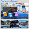 Srnubi 4K ADAS Wireless Carplay & Android Auto Screen 5G WiFi GPS Navigation Driving Recorder Rearview Camera Dashboard Car DVR