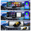 Imagebon 10.26" Android 13 Dash Cam Rearview Mirror Camera Wireless CarPlay & Android Auto Mirror Link GPS Navigation Car DVR
