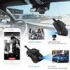 JIMIMAX 4G Dash Cam Front and Rear JC400-A WIFI Hotspot DVR Camera Live Stream GPS Tracking Vehicle APP Dual Auto Video Recorder