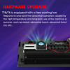 Srnubi Car Radio Cooling Fan for Android Multimedia Video Player Head Unit Radiator with Iron Bracket