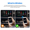 EKIY A2A Wired to Wireless Android Auto Adapter For Wired Android Auto Cars Smart Ai Box Bluetooth WiFi Spotify Auto Connect Map