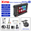 XIMA 2 Din Android Auto GPS Car Radio Multimedia Stereo Carplay For VW Volkswagen Skoda Octavia golf touran passat B6 polo Jetta