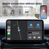 New Wireless Auto Car Adapter,Apple Wireless Carplay Dongle,Plug Play WiFi Online Update Wireless CarPlay Adapter for iPhone