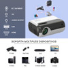 Salange LED Projector P80 Support 1080p 4000 Lumens Mini WiFi Salange LED Projector P80 Support 1080p 4000 Lumens Mini WiFi