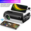 Salange LED Projector P80 Support 1080p 4000 Lumens Mini WiFi Salange LED Projector P80 Support 1080p 4000 Lumens Mini WiFi