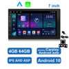 ESSGOO 2 Din Car Radio Carplay Android Auto 7 9 10 Inch 4G 64G Universal Multimedia Player DSP AM RDS AHD GPS WIFI Autoradio