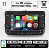 2Din Car Radio Android for Volkswagen Golf 5 6 Polo Passat B6 B7 CC Skoda Jetta Universal Multimedia Carplay Wifi GPS Navigation