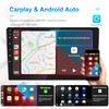 Podofo Android 12 Car Radio Androidauto Carplay 2 Din GPS Car Audio 7"/9"/10" WIFI BT Automotive Multimedia Player For VW Ford