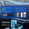 Wired to Wireless Android Auto CarPlay Adapter 5.0 Apple Car Play Accessories for iPhone Android Phone Ai box Car accessories Wired to Wireless Android Auto CarPlay Adapter 5.0 Apple Car Play Accessories for iPhone Android Phone Ai box Car accessories