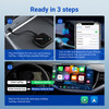 Wired to Wireless Android Auto CarPlay Adapter 5.0 Apple Car Play Accessories for iPhone Android Phone Ai box Car accessories Wired to Wireless Android Auto CarPlay Adapter 5.0 Apple Car Play Accessories for iPhone Android Phone Ai box Car accessories
