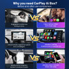 Carlinkit 8+ 128GB Smart Tv Box Android13 Wireless Android Auto Adapter QCM6225 8-Core For Youtube Netflix Ai Box Car Player
