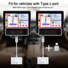 Wireless CarPlay Adapter for iPhone and Apple CarPlay Car, Upgrade Smart Dongle for Converting Factory Wired CarPlay to Wireless