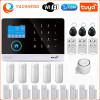 Wireless WIFI GSM Home Security Alarm System For Tuya Smart Life APP