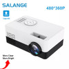 Salange Mini Projector J15 Pro, 480*360 Support 1080p Usb Mini Beamer