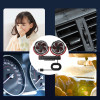 3 Speed Dual Head Car Fan 360 Degree Rotation Neck Auto Cooler Automobile Electrical Appliances for Summer Travel Keeping Cool