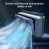 Car Amplifier Cooling Fans Solar & USB Charging Electric Cooling Fan Low Noise Electrical Appliance Auto Interior Accessories
