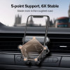 Gravity Car Phone Holder Air Vent Clip Mount Mobile Cell Phone Stand In Car GPS Support For iPhone 13 12 Pro Xiaomi Samsung