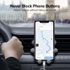 Gravity Car Phone Holder Air Vent Clip Mount Mobile Cell Phone Stand In Car GPS Support For iPhone 13 12 Pro Xiaomi Samsung