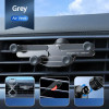Gravity Car Phone Holder 360 Degree Rotatable Invisible Alloy Car Mount Air Vent Dashboard Gravity Mount GPS Stand Cell Support