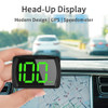 Universal Car HUD Y03 Head Up Display Speedometer GPS 2.8 Inch Big Font Digital Speed Meter Clock Gauge Automotive Accessories