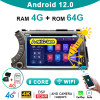 8GB 128GB Carplay Android 12 Auto Radio GPS Multimedia player For Ssang yong Ssangyong Actyon Kyron 2 Din Car Stereo autoradio