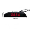 3 in 1 Auto Car Digital LED Electronic Clock Thermometer Voltmeter Car Accessories Digital Led Electronic Clock Car Ornament