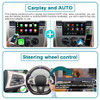 2 DIN Android 7" 9" 10" Universal Car Radio Stereo with Carplay Android Auto Bluetooth 4G for Volkswagen Nissan Hyundai All Car