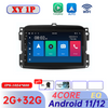 4G DSP 8G+128G Android 11 For Fiat 500L 2012 2013 2014-2018 Car Radio Bluetooth Multimedia Video Player GPS 2 Din Carplay Auto