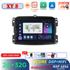 4G DSP 8G+128G Android 11 For Fiat 500L 2012 2013 2014-2018 Car Radio Bluetooth Multimedia Video Player GPS 2 Din Carplay Auto