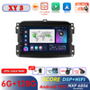 4G DSP 8G+128G Android 11 For Fiat 500L 2012 2013 2014-2018 Car Radio Bluetooth Multimedia Video Player GPS 2 Din Carplay Auto