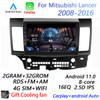 8GRAM+128G DSP 2 din Android 10.0 4G NET Car Radio Multimedia Video Player for Mitsubishi Lancer 2008-2016 WiFi BT carplay