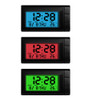 Mini Electronic Car Clock 2 IN 1 Thermometer Time Watch Auto Clock Luminous LCD Backlight Digital Display Car Styling Decoration