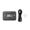 Waterproof Inductive Digital Hour Meter gauge LCD Display tachometer for Bike Motorcycle ATV Snowmobile Boat Ski Dirt Gas Engine