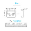 LCD Waterproof Digital Tach Hour Meter Counter For ATV Motorcycle Instruments Snowmobile Gasoline Boat Generator Bike