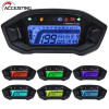 New Universal Motorcycle LCD Digital 13000rpm Speedometer Backlight Motor Vehicle for 2-4 Cylinders Odometer 7 Colors Adjust
