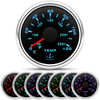 Customized Instruments 300KM/H 85MM GPS Speedometer 8KTachometer 52mm Fuel Voltmeter Water/ Oil Temp Oil Press Gauge With Sensor